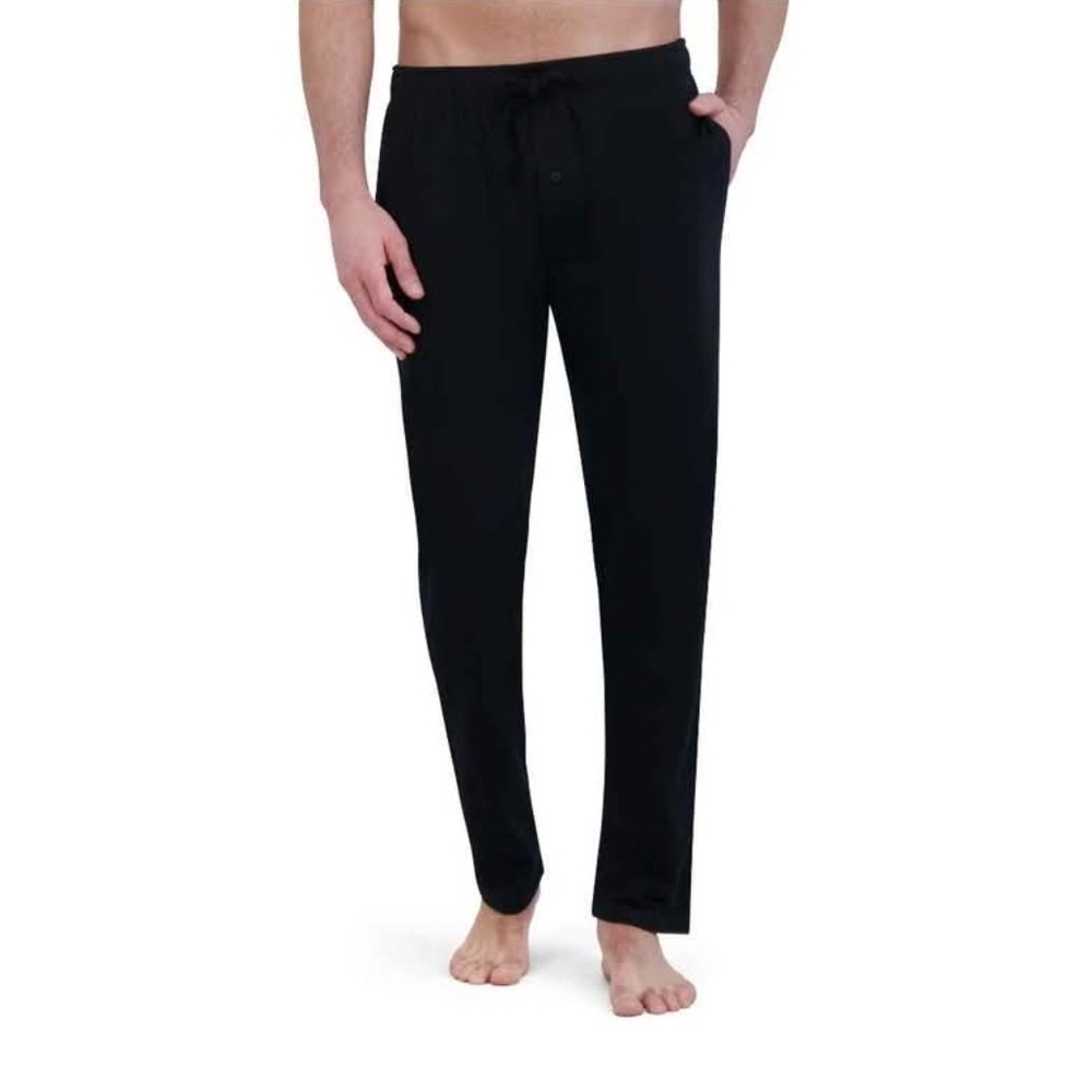 NWT Men's Stafford Black Sleep Pants ~S